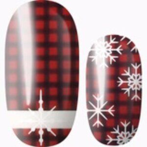 3 For 15 - LILY & FOX - CHRISTMAS PAJAMAS Holiday Nail Stickers Wraps Strips